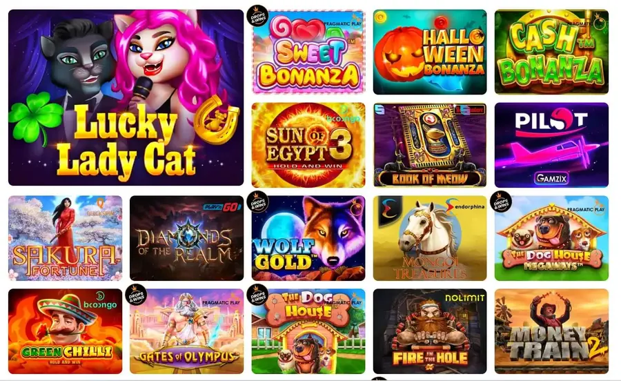 Игровые автоматы Сat казино